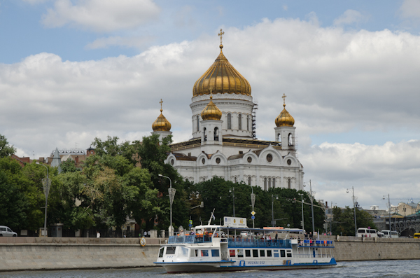 2014-06-22 94 Moscova - Cu vaporașul pe Moskwa